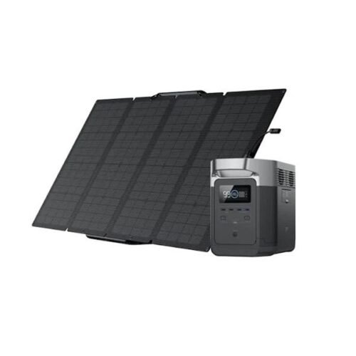 EcoFlow DELTA 2 Max + 160W Portable Solar Panel