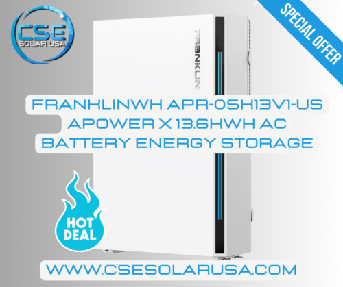 FranklinWH APR-05K13V1-US aPower X 13.6kWh AC battery Energy Storage