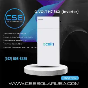 QCELLS – Q.VOLT H7.6SX Inverter