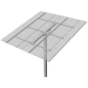 PLP TPM8-G TOP-OF-POLE MOUNT FOR 8 TYPE-G MODULES, 6" PIPE