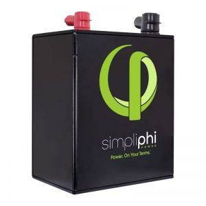 SimpliPhi Power PHI-1.4-12-T – Safe and Efficient 12V Lithium Ferro Phosphate (LFP) Battery with BMS