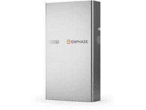 Enphase, IQ Battery 5P, Base Unit, Cover, and Wall Bracket, 5kWh LFP Battery, with 6 Integrated IQ8D-BAT Inverters, NEMA 3R, IQBATTERY-5P-1P-NA