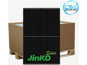 Jinko JKM390M-72HBL-V 390W Black On Black 144 Half-Cell Mono Solar Panel