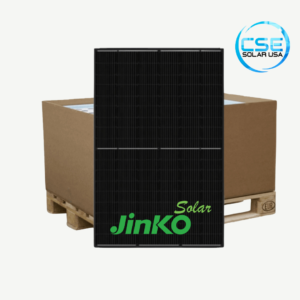 Jinko JKM390M-72HBL-V 390W Black On Black 144 Half-Cell Mono Solar Panel