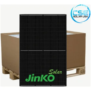Jinko JKM390M-72HBL-V 390W Black On Black 144 Half-Cell Mono Solar Panel