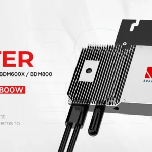 NEP NC0142-US-BQ-A 580W Microinverter with Portrait AC Cables