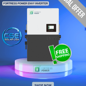 Fortress Power Envy 8kW Whole Home Solar Storage Inverter