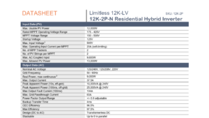 12K-2P-N-EMP Specs 1