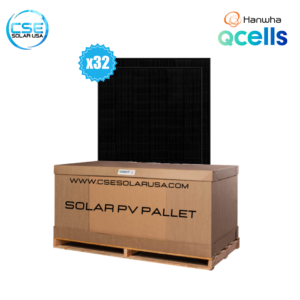 Hanwha Qcells Q.PEAK DUO BLK ML-G10+ 400W - 32 Panels