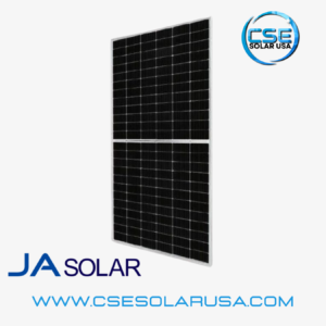 JA 545w D30 Series Bifacial PERC 144 half cell module:11BB, Silver Frame, Glass Backsheet