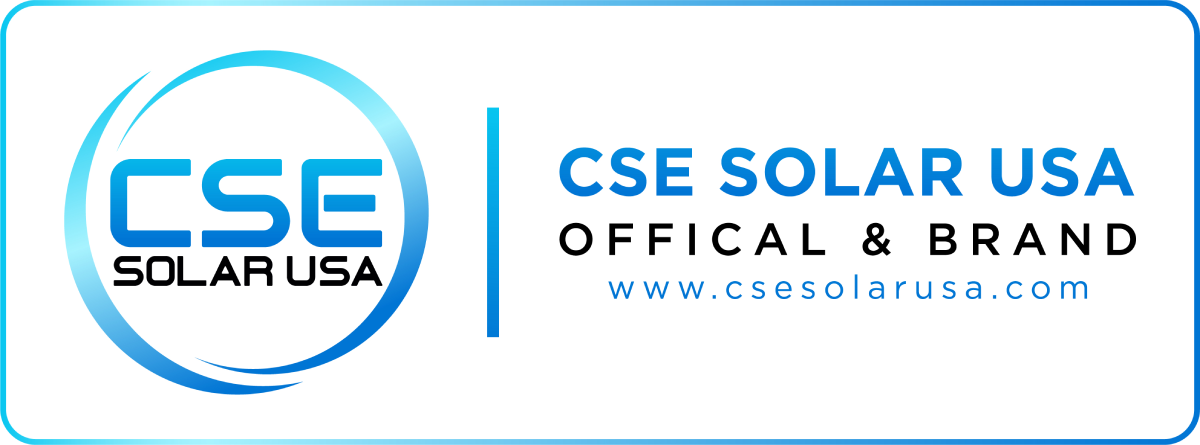 CSE Solar USA Official Logo