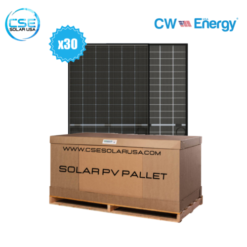 CW Energy CWT545-144PMB10 Silver 545W Solar Panel 30pcs / 1 pallet