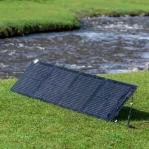 EcoFlow 110-Watt Portable Solar Panel, Foldable Solar Charger Chainable for Power Station Generator, Waterproof for Outdoors