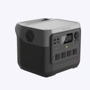 EcoFlow 800W Output 1600W Peak Push-Button Start Battery Generator RIVER 2 Pro, LFP Battery, Fast Charging for Outdoor, Camping