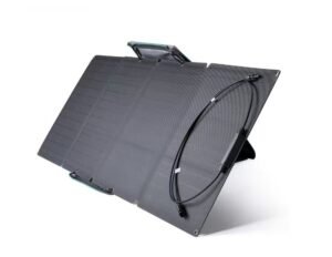 EcoFlow 110-Watt Portable Solar Panel, Foldable Solar Charger Chainable for Power Station Generator, Waterproof for Outdoors