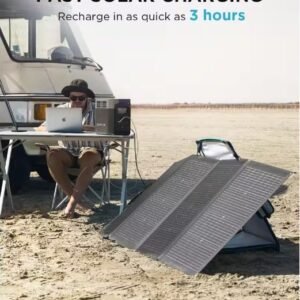 EcoFlow Battery Generator DELTA 2 Solar Generator, 1800W Output, 1024Wh LFP Power Station, Home Backup, Camping, Push-Button Start