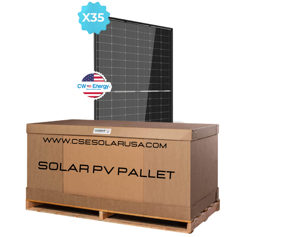 CWT410 CW Enerji 410Wp Black Series Solar Panel – High-Efficiency Design