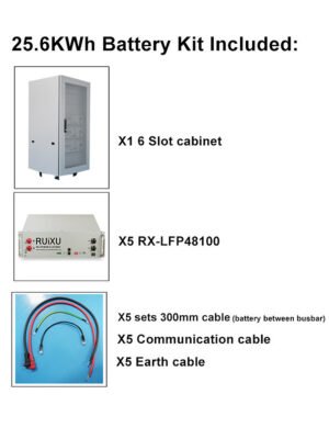 RUiXU Lithium Batteries Kits 3