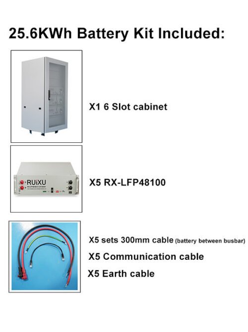 RUiXU Lithium Batteries Kits 3