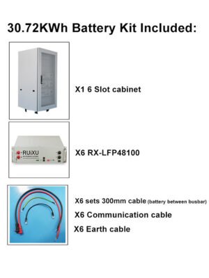 RUiXU Lithium Batteries Kits 4