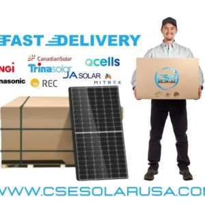 Mission Solar MSE410HT0B 410W Black on Black 108 Half-Cell Mono Solar Panel