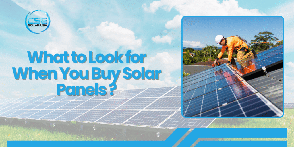 Buy Solar Panels