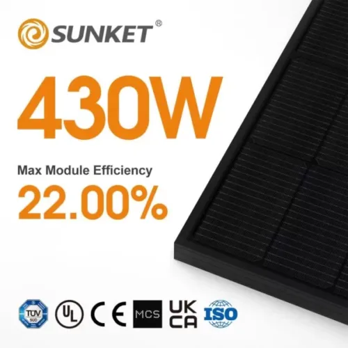 Sunket SKT430M10-108S3 High Efficiency TOPCon PV Module