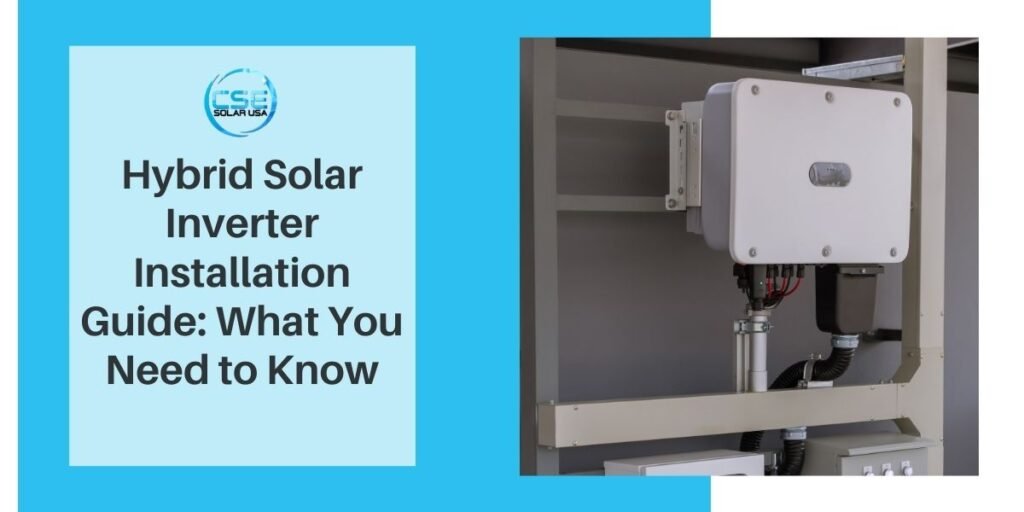 hybrid solar inverter