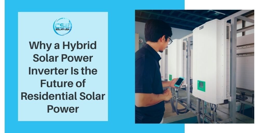 hybrid solar power inverter