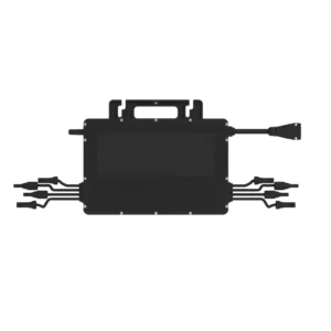 Close-up of Hoymiles HMS-1600-4T-NA 4-in-1 Single Phase Solar Microinverter for Grid-Tie PV Systems