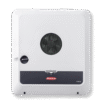 Front view of Fronius Primo GEN24 PLUS 5.0 white solar hybrid inverter