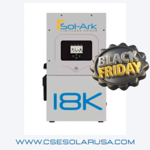 Designed for both hybrid and off-grid systems, the Sol-Ark 18k inverter offers unmatched versatility and reliability to maximize your solar potential.
