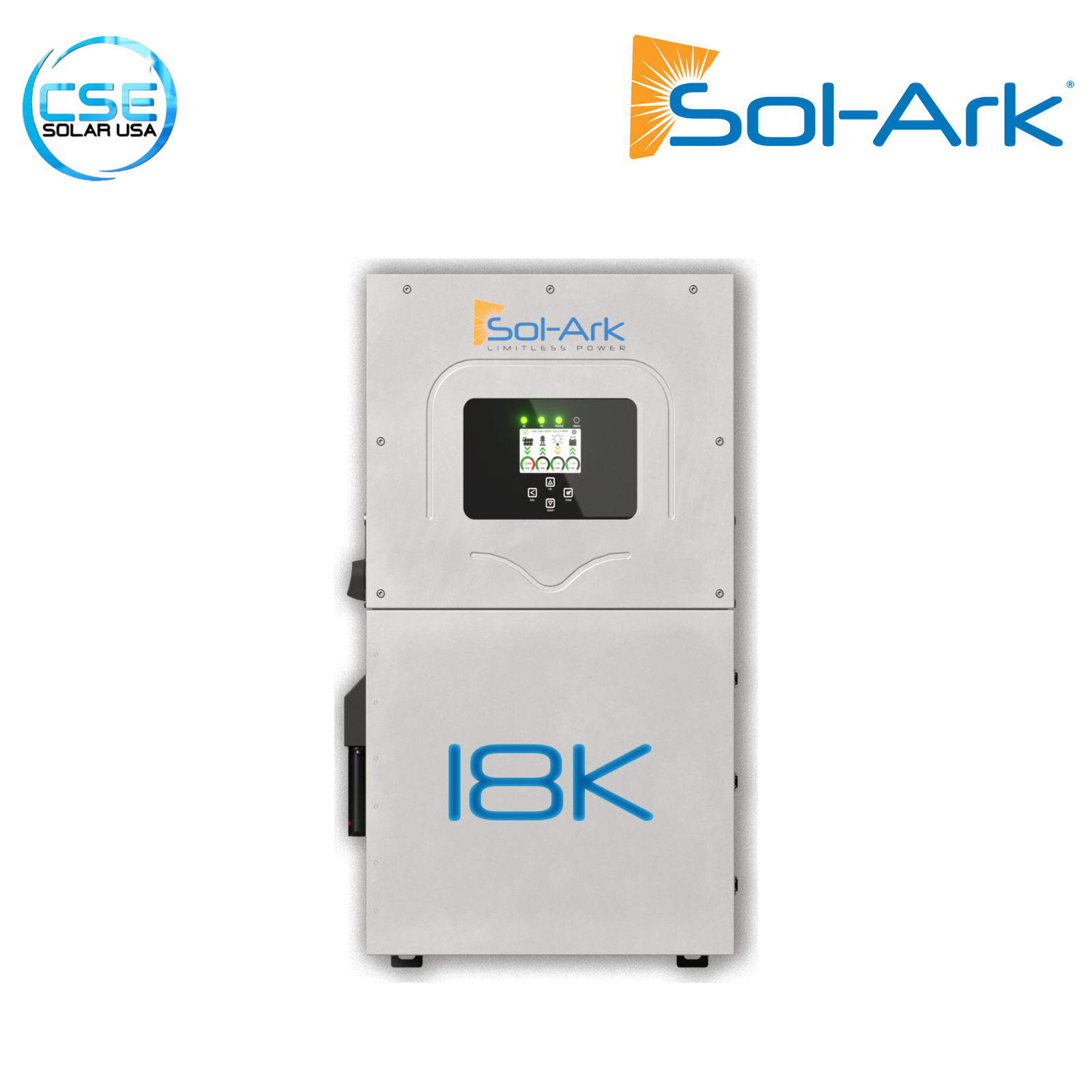 Sol-Ark 18K Sol-Ark 18K Hybrid Inverter - 2000x2000x