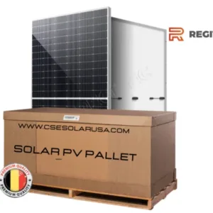 Regitec RMH54/415B1 415W PERC Monocrystalline Solar Panel – Front View