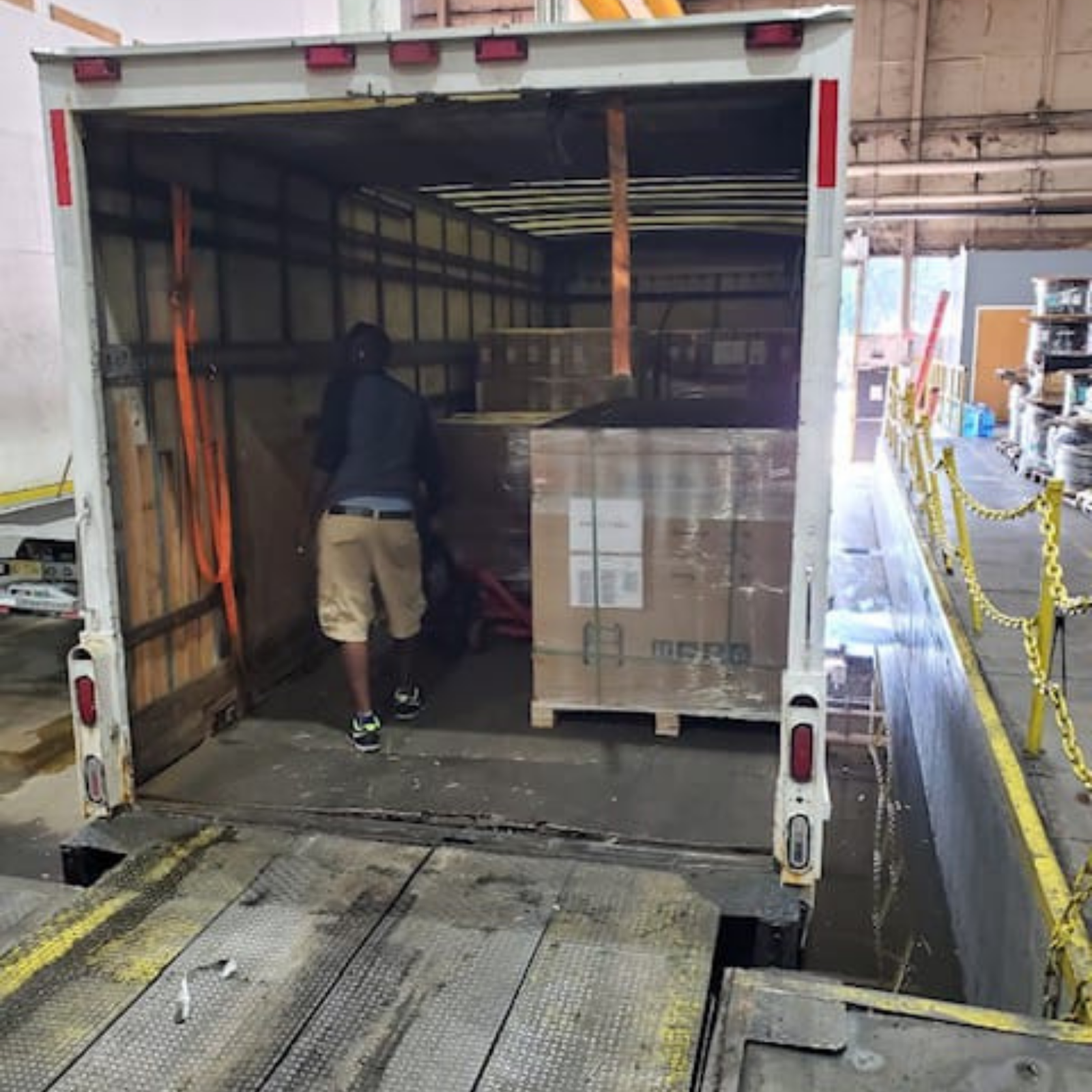 Regitec Solar Panel Pallet Loaded Regitec Solar Panel Pallet Loaded