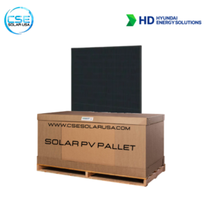 Hyundai 440W All-Black Solar Panel HiN-T440NF(BK)