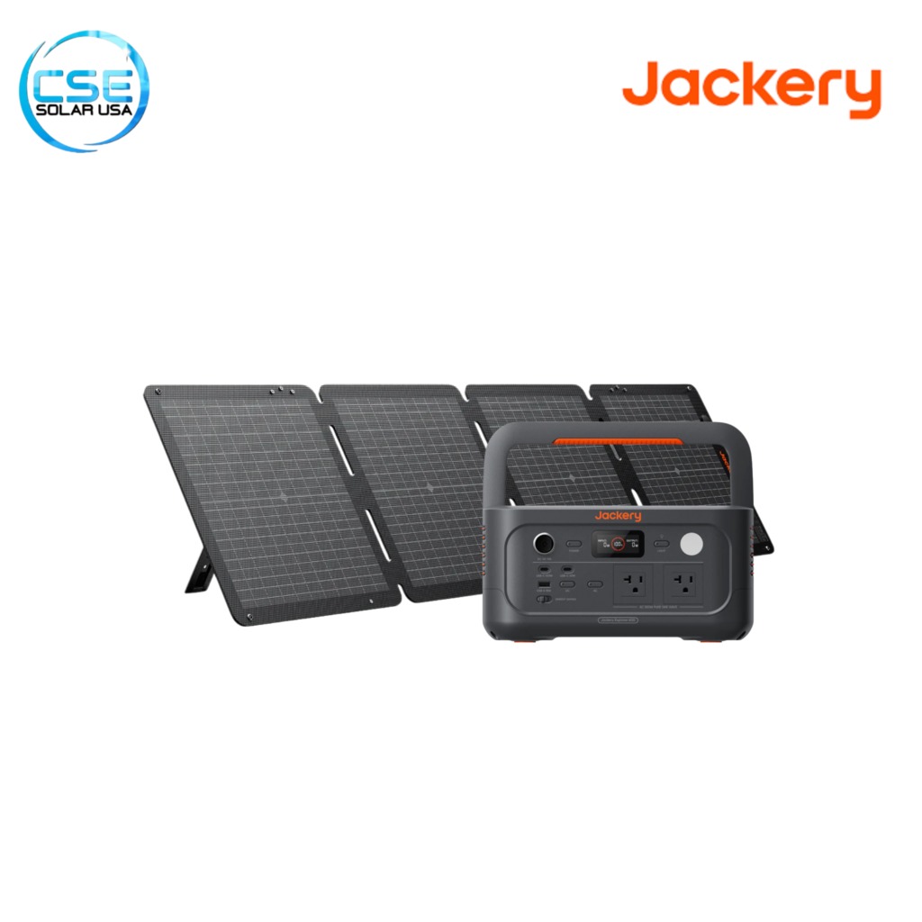 Jackery Explorer 600 v2 + SolarSaga 100W Air | Solar Kit