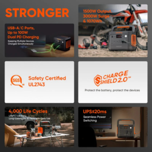 Jackery Explorer 1000 v2 Stronger