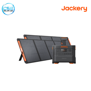 Jackery Explorer 2000 Plus + 2x SolarSaga 200W Bundle Generator Kit