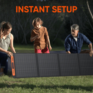Jackery SolarSaga 200W Solar Panel Instant Setup