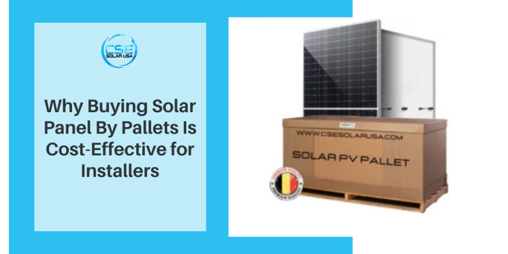 Solar Panel By Pallets