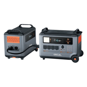 OSCAL PowerMax 6000 Solar Generator Bundle - Battery