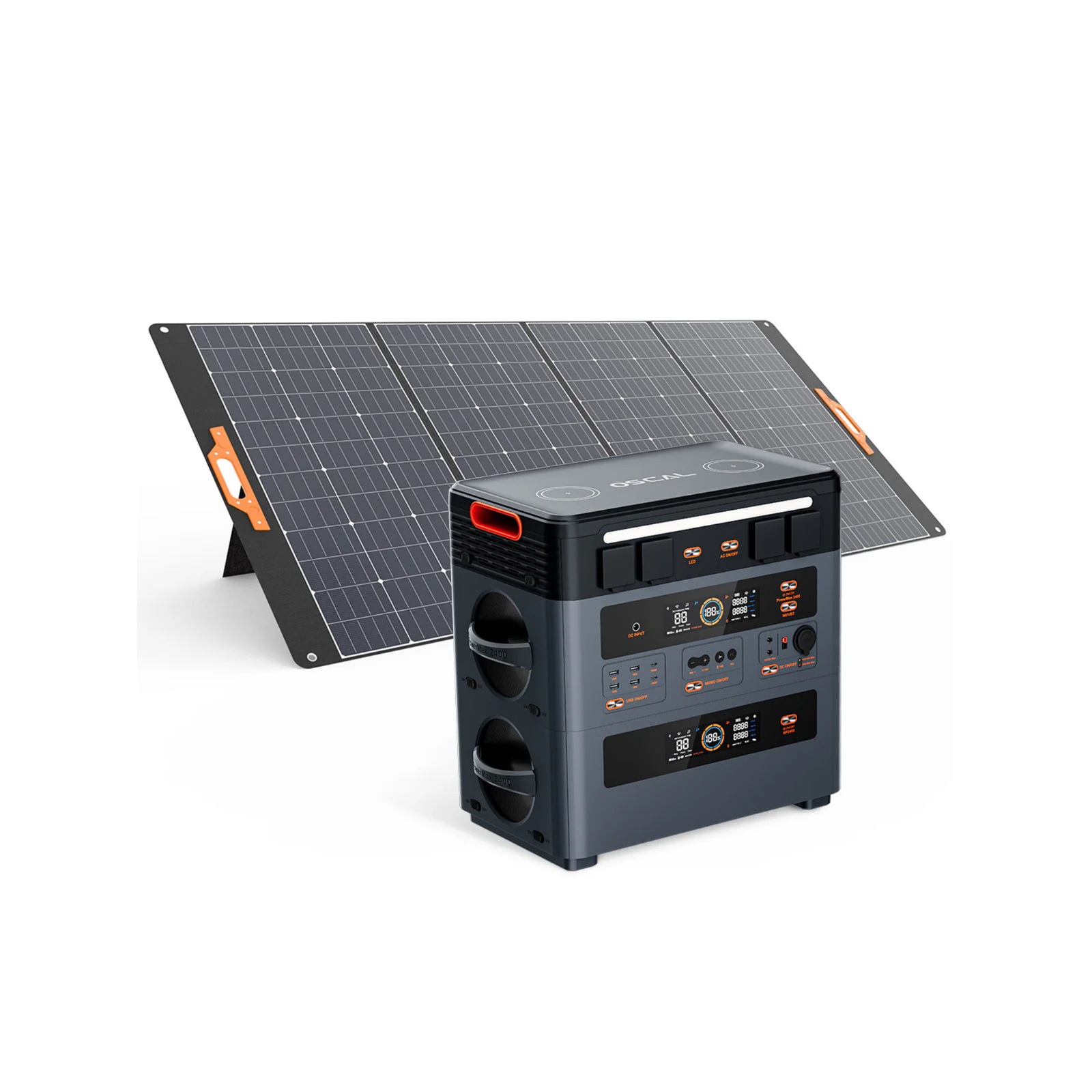 Oscal PowerMax 2400 _ 2400W Portable Power Station with solar panel Oscal PowerMax 2400 _ 2400W Portable Power Station with solar panel