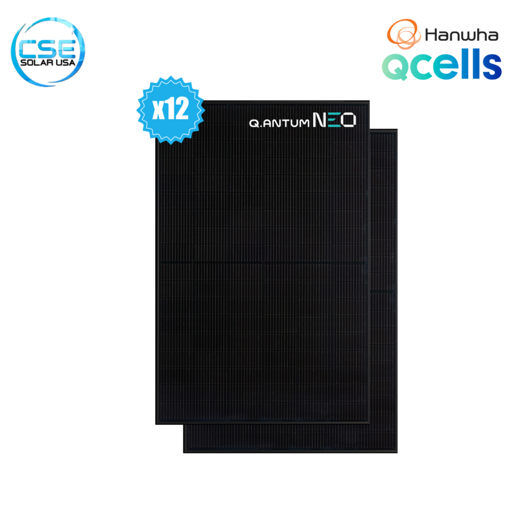 QCells Q.TRON BLK M-G2.H+ 430W Solar Panels | Minimum of 12 Panels