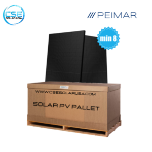 Peimar DR10H450MB 450W All-Black Solar Panel _ 120 Half-Cell Mono Solar Panel