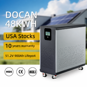 DOCAN ENERGY ZZ48900M 48kWh 51.2V 900Ah LiFePO4 floor-standing energy storage battery