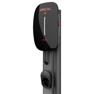 OSCAL EV11000 wall-mounted EV charger with charging-gun holder