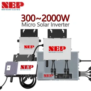 NEP NC0142-US-BQ-A 580W Microinverter with Portrait AC Cables