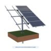 AIMS Power PV6X-250POLE heavy duty single pole solar panel mount for six panels, official AIMS render; solar panels and foundation not included