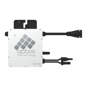Aptos MAC-400 1:1 trunk version microinverter (official Aptos Solar image)